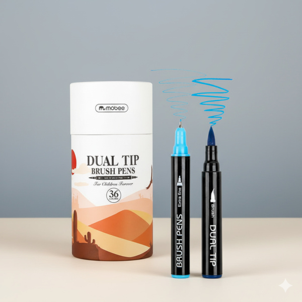 Watercolor Brush Pens for Art & Drawing