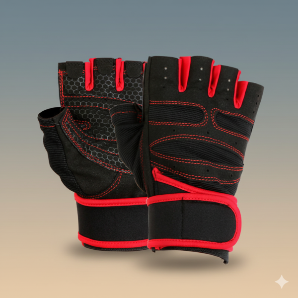 Customized Half-Finger Gym Gloves