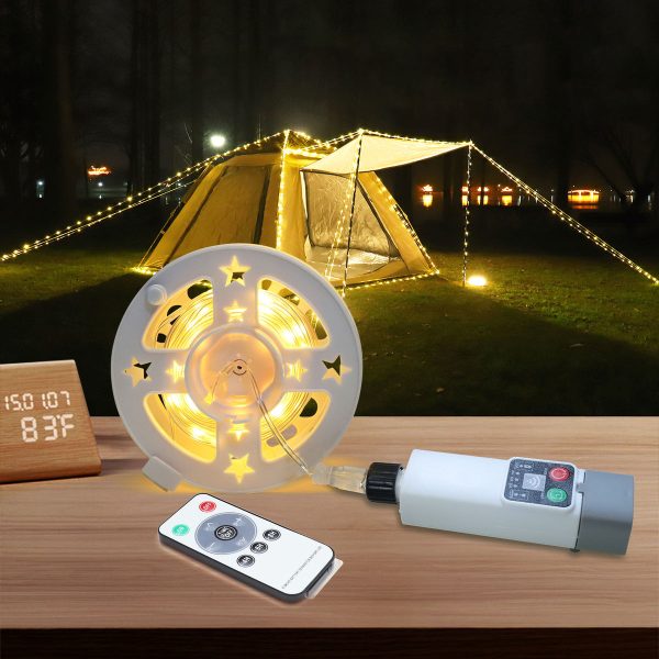 Rechargeable LED Camping Light String