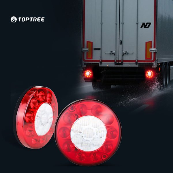 High-Brightness Universal Truck LED Rear Lights