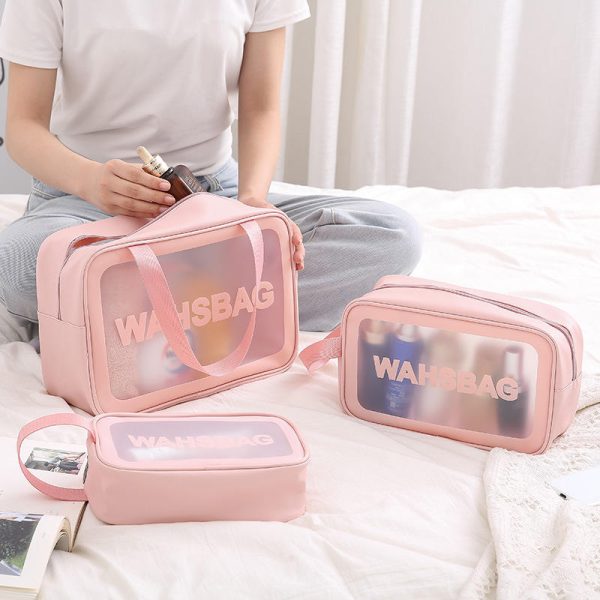 Waterproof PVC Travel Cosmetic Bag