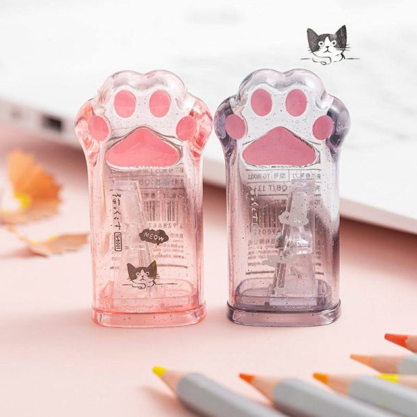 Cute Cat Paw Sharpener Pencil