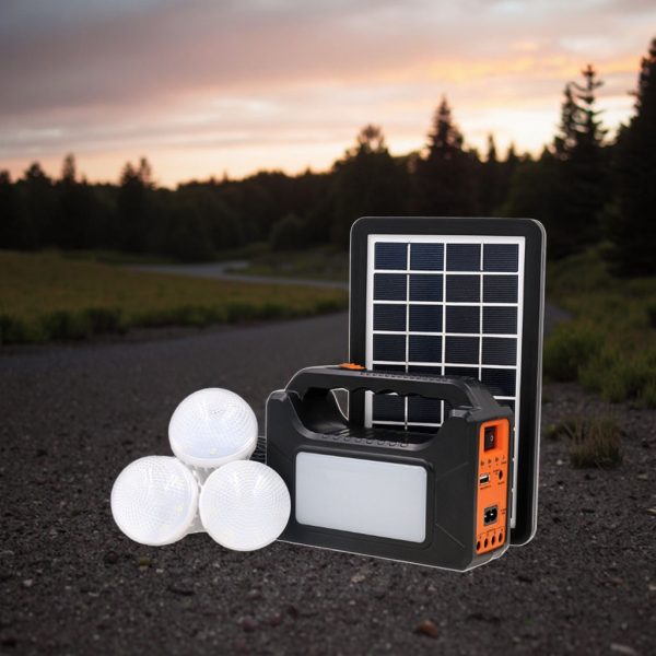 Solar-Powered LED Lights & Flashlight